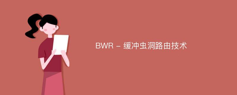 BWR - 缓冲虫洞路由技术